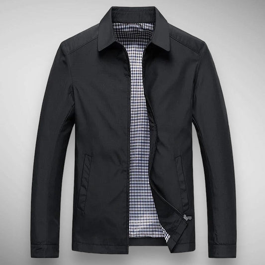 Desmond Men's Plaid Jacket - front view