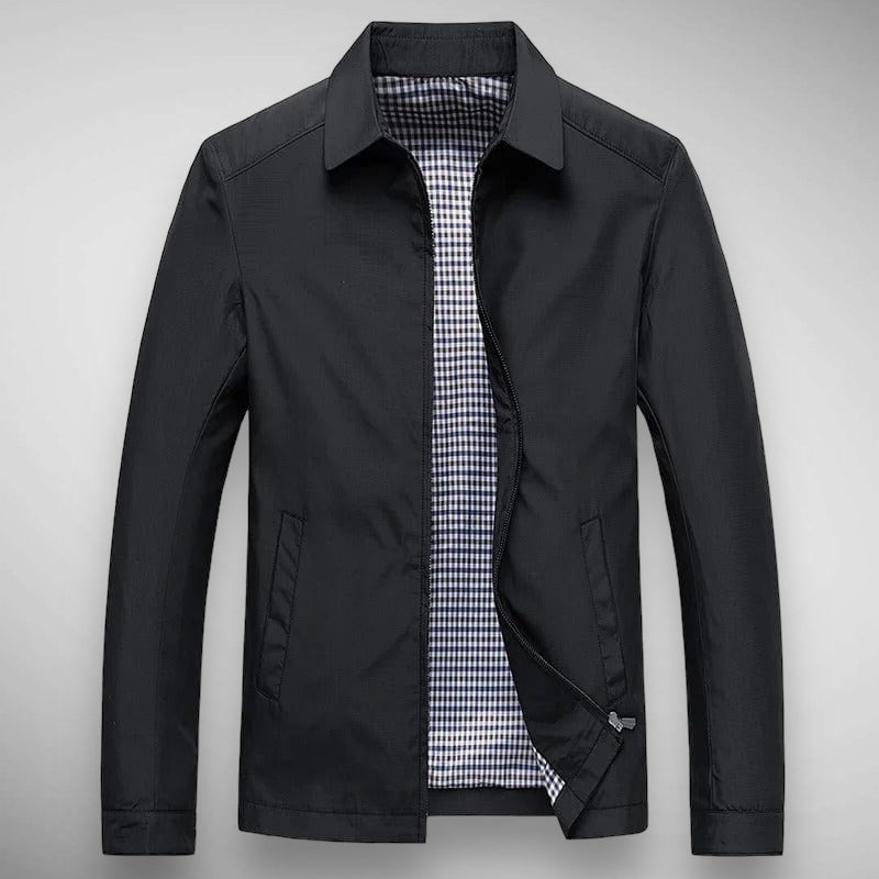 Desmond Men's Plaid Jacket - front view
