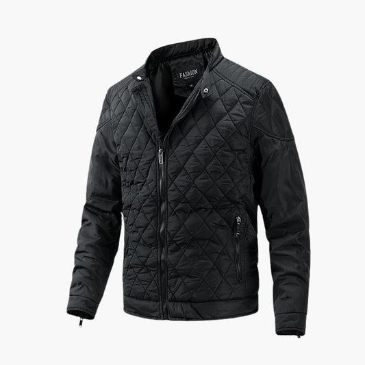 Bruno Men's Quilted Jacket - front view