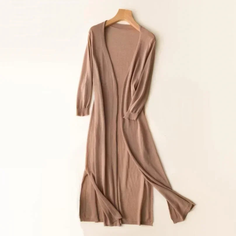 Delphine Women's Cardigan - shown in use