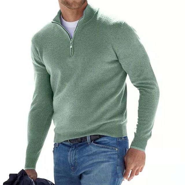 Bruno Men's Sweater - close-up detail