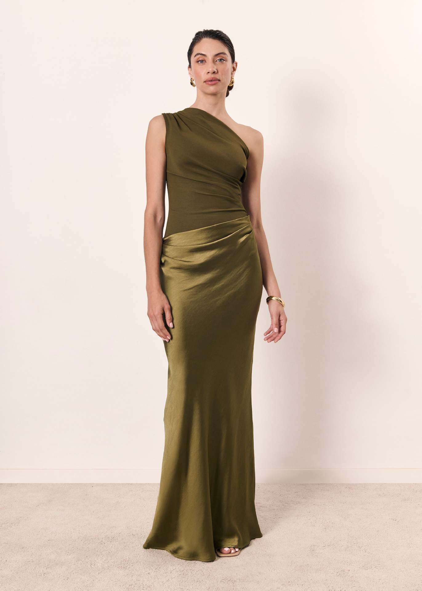 Xanthe Women's Maxi Dress - fabric and finish detail