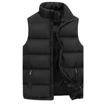 Zane Men's Quilted Puffer Jacket - front view