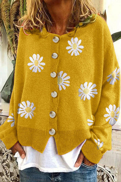 Sienna Women's Floral Sweater - full-length view