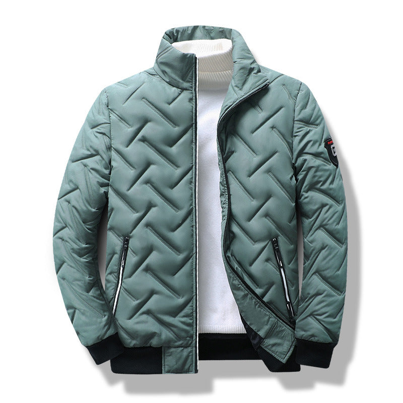 Lachlan Men's Quilted Jacket - back view
