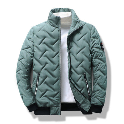 Lachlan Men's Quilted Jacket - back view