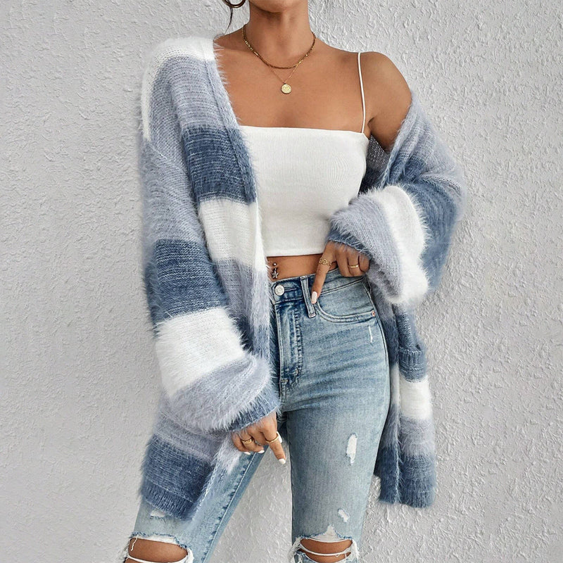Xanthe Women's Oversized Cardigan - styled view