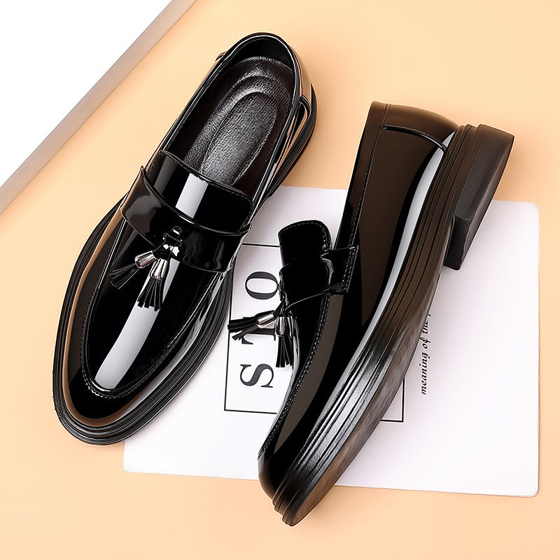 Tristan Men's Platform Loafers - back view
