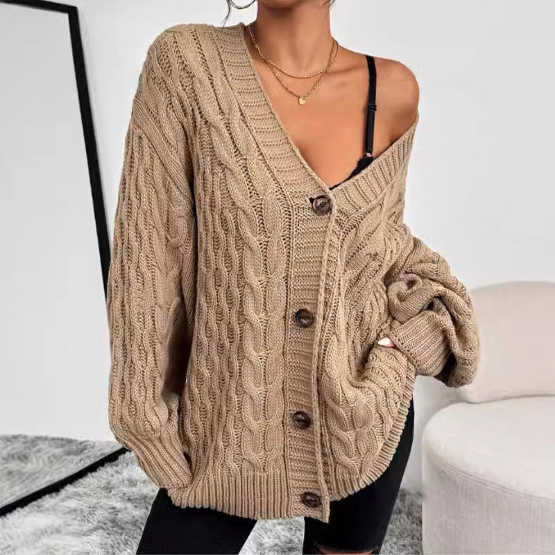 Violette Women's Oversized Cardigan - front view