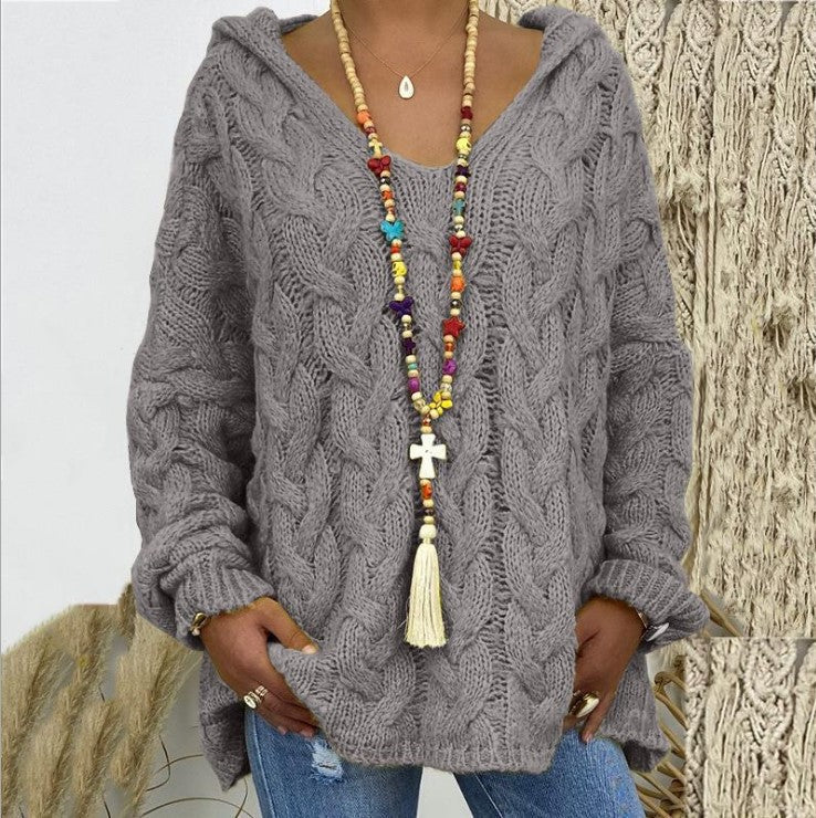 Cosima Women's Sweater - fabric and finish detail