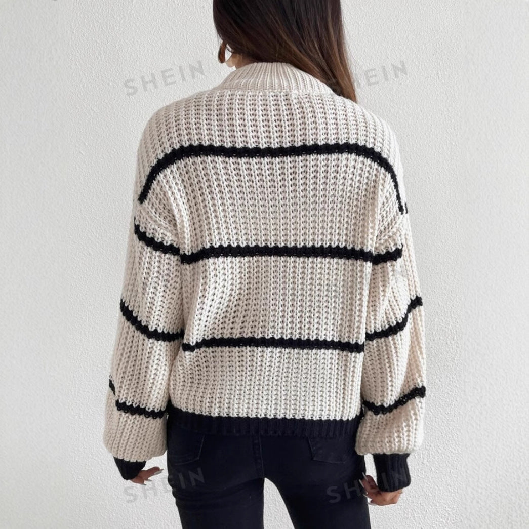 Noor Women's Oversized Sweater - full-length view