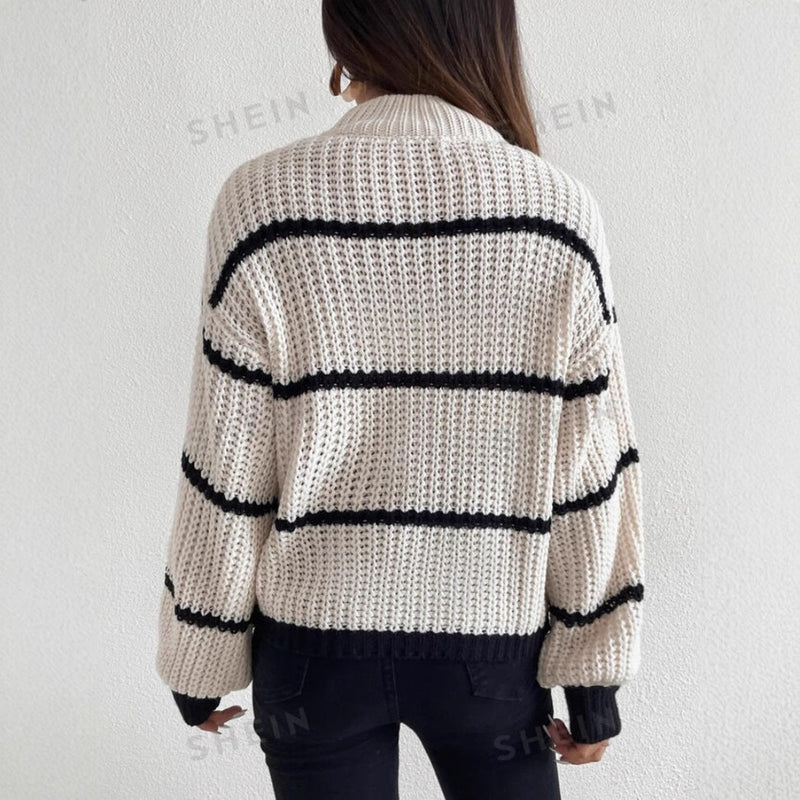 Noor Women's Oversized Sweater - full-length view