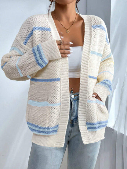 Uma Women's Oversized Cardigan - fabric and finish detail