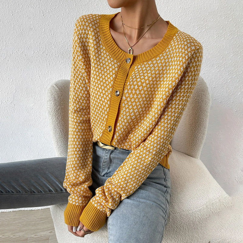 Nora Women's Cardigan | Button