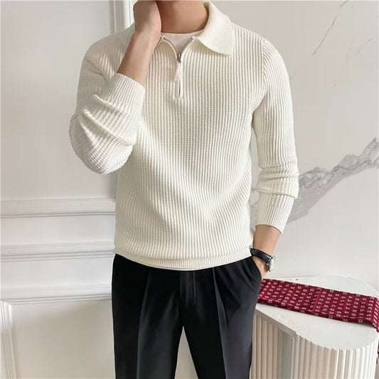 Yves Men's Sweater - styled view