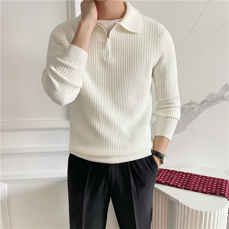 Yves Men's Sweater - styled view