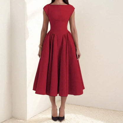 Anaïs Women's Midi Dress - back view