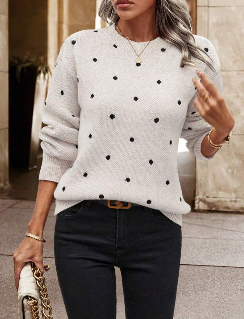 Hattie Women's Sweater - back view