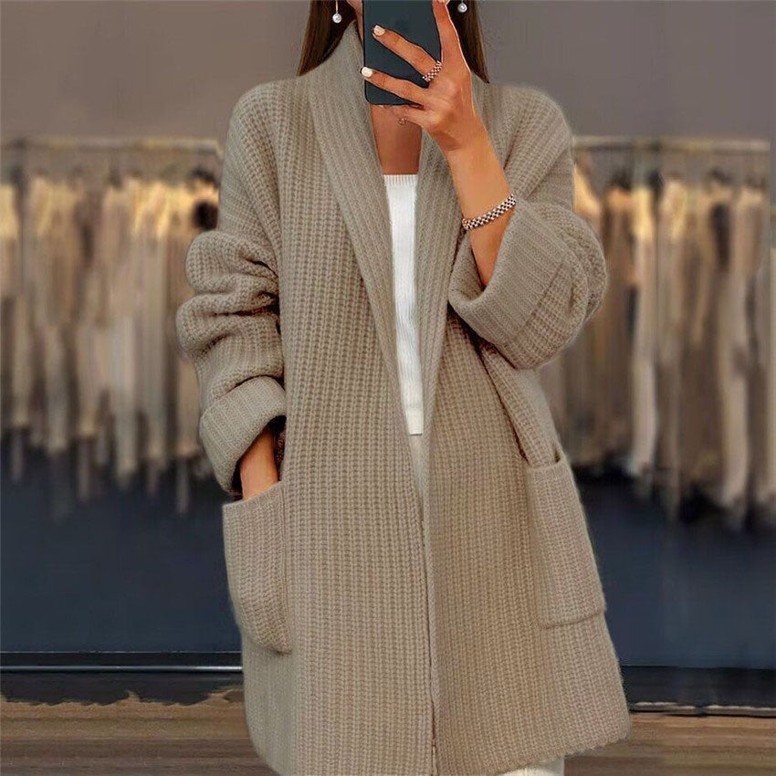 Kaia Women's Oversized Cardigan - styled view