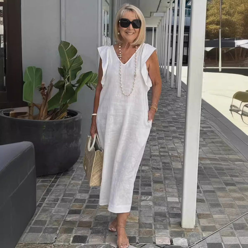Romy Women's Dress | Sleeveless, Maxi
