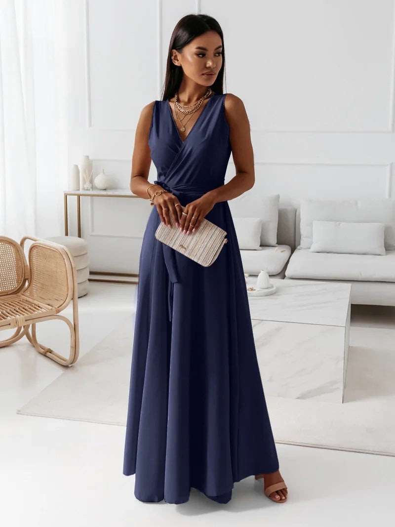 Uma Women's Maxi Dress - close-up detail