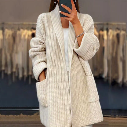 Kaia Women's Oversized Cardigan - front view