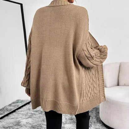 Violette Women's Oversized Cardigan - back view