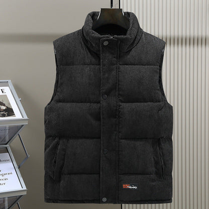Tristan Men's Puffer Jacket - back view