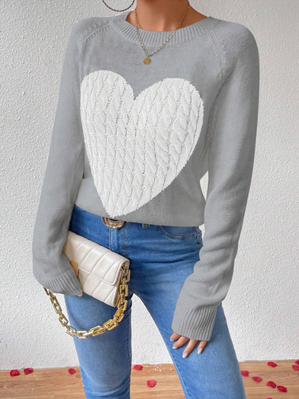 Dahlia Women's Sweater | Crewneck, Long Sleeve
