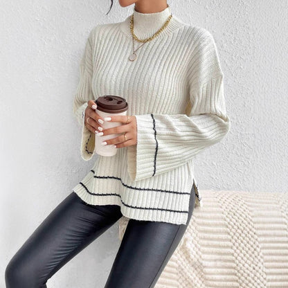 Nadia Women's Sweater - fabric and finish detail