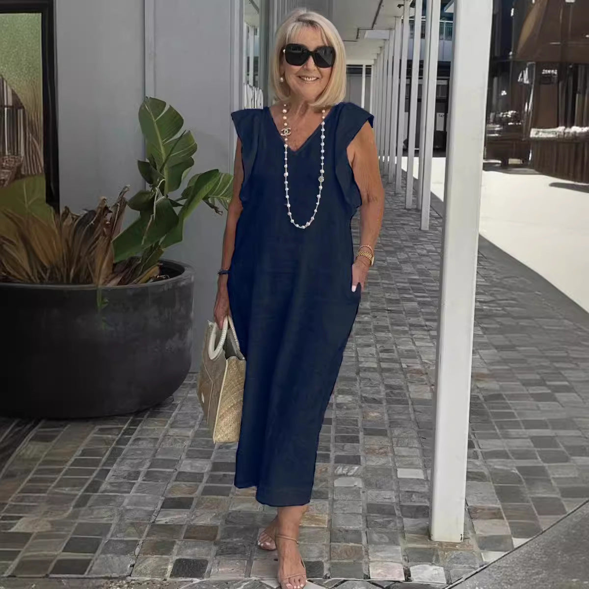Romy Women's Dress - styled view