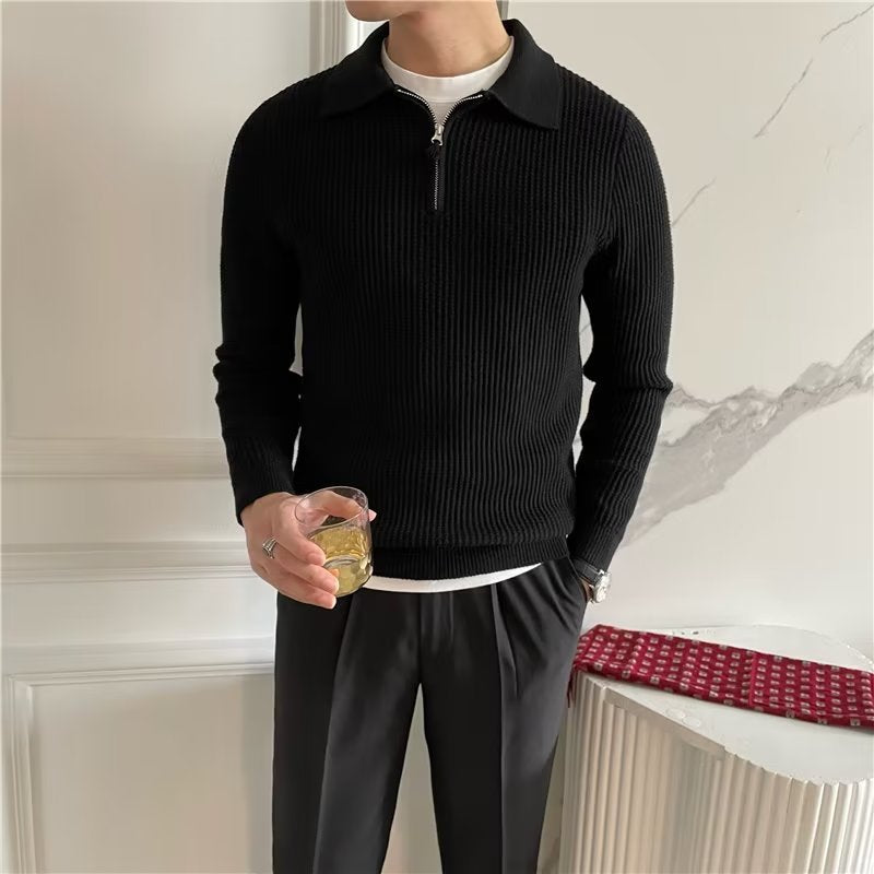 Yves Men's Sweater - shown in use