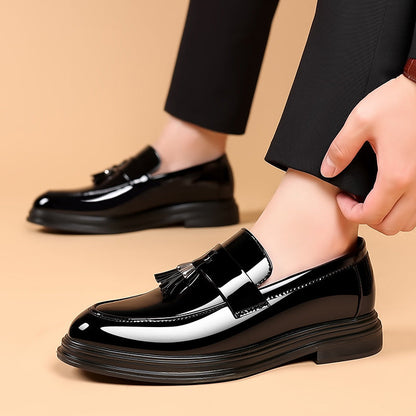 Tristan Men's Platform Loafers - styled view