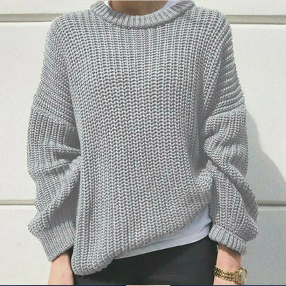 Wren Women's Oversized Sweater - fabric and finish detail
