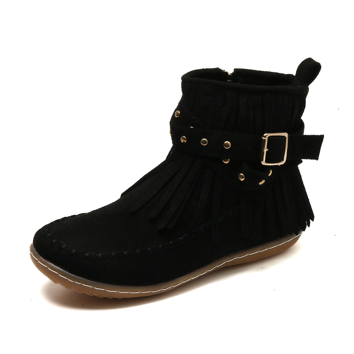 Willa Women's Ankle Boots - fabric and finish detail