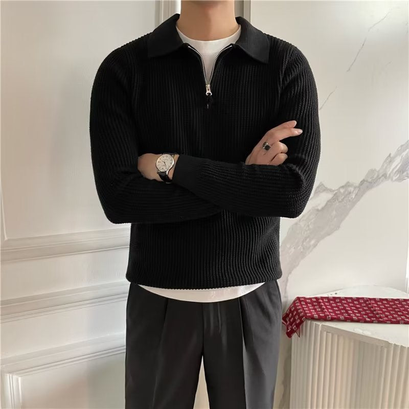 Yves Men's Sweater - styled view