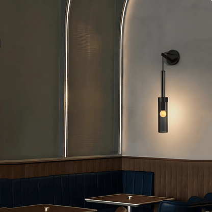 ObsidianGlow | Sleek Black Glass Kitchen Pendant Lighting Fixture 8