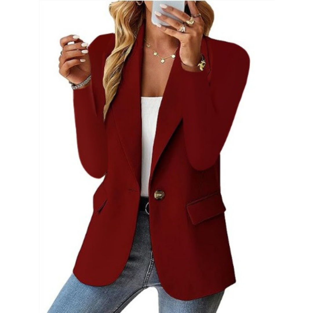 Winona Women's Blazer - flat lay