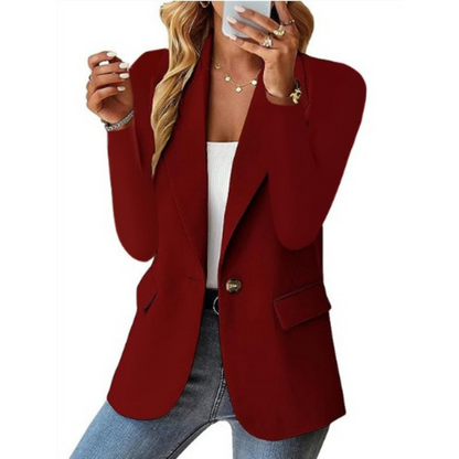 Winona Women's Blazer - flat lay