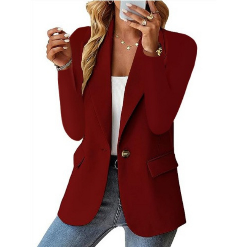 Winona Women's Blazer - flat lay