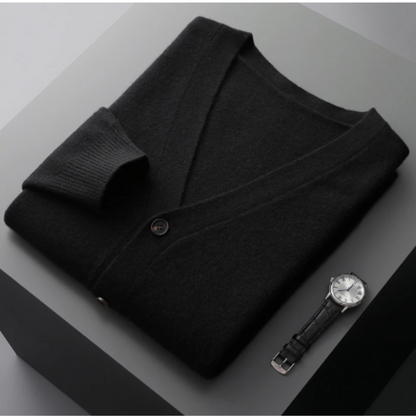 Cormac Men's Cardigan - shown in use