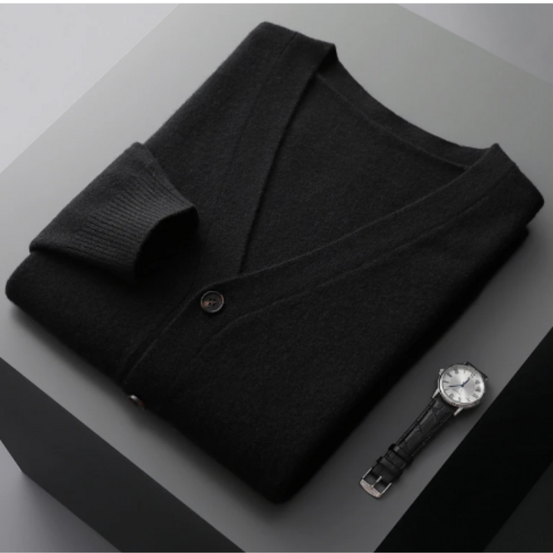 Cormac Men's Cardigan - shown in use
