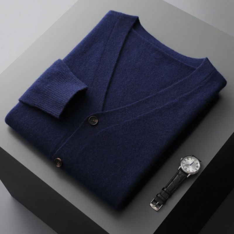Cormac Men's Cardigan - back view