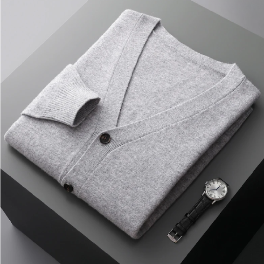 Cormac Men's Cardigan - full-length view