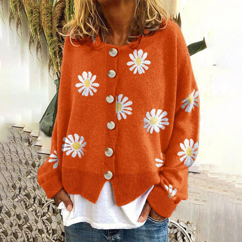 Astrid Women's Cardigan - fabric and finish detail