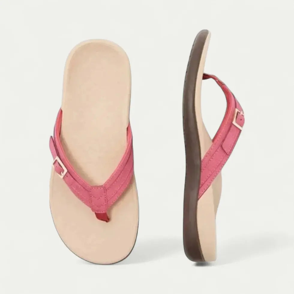 Harlow Women's Slippers - fabric and finish detail