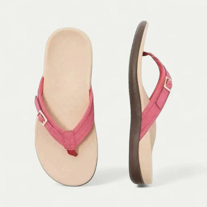 Harlow Women's Slippers - fabric and finish detail