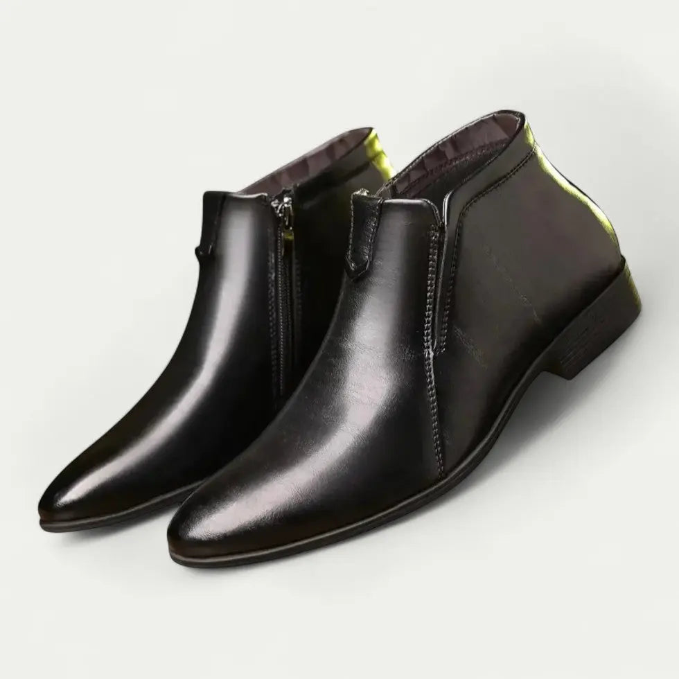 Bruno Men's Ankle Boots - styled view