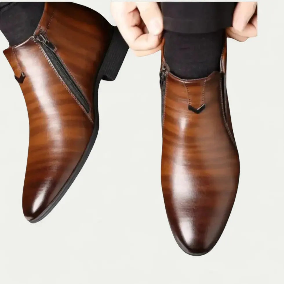 Bruno Men's Ankle Boots - close-up detail