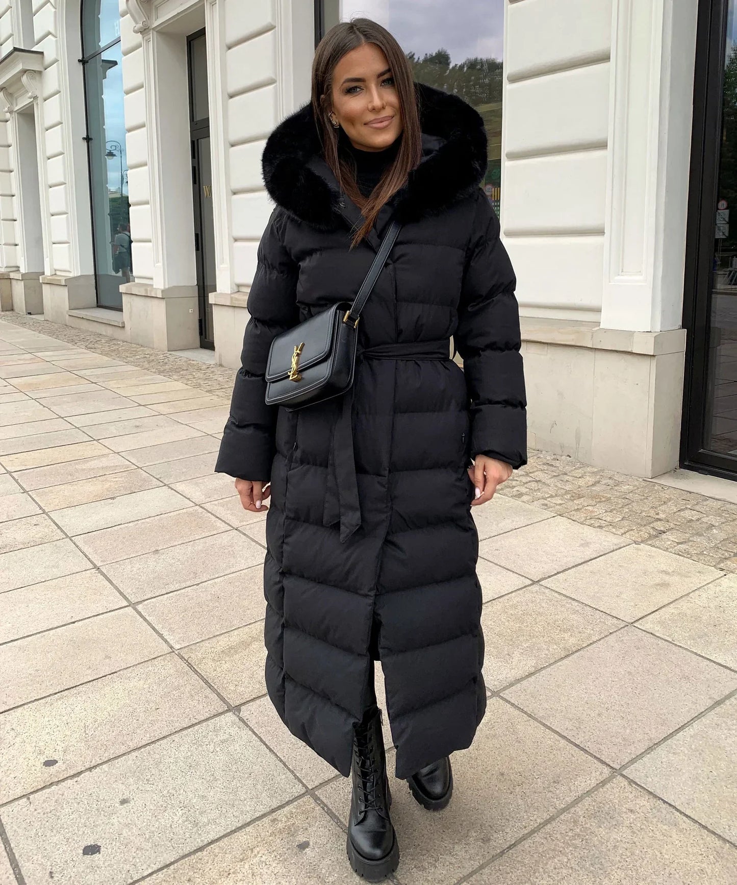 Nadia Women's Puffer Jacket - flat lay